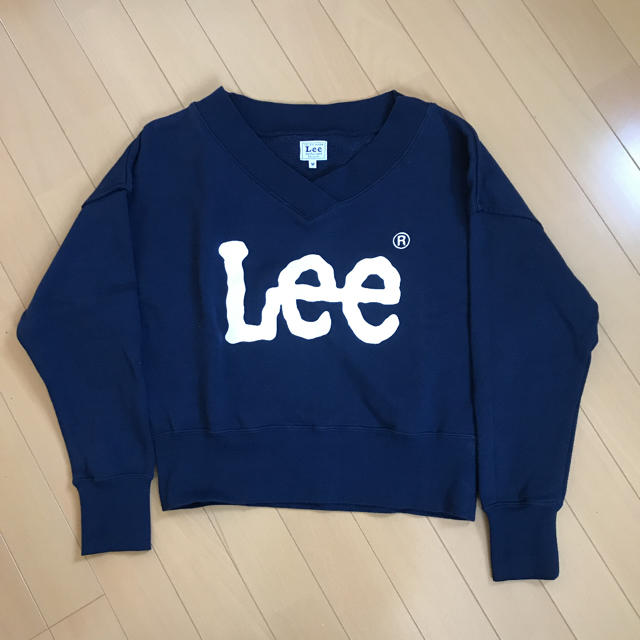 Lee(リー)のLee スウェット Vネック ネイビー サイズM レディースのトップス(トレーナー/スウェット)の商品写真