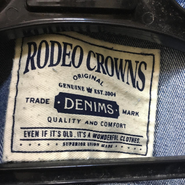 RODEO CROWNS(ロデオクラウンズ)の【最終値下げ】ロデオ　Gジャン デニムジャケット レディースのジャケット/アウター(Gジャン/デニムジャケット)の商品写真