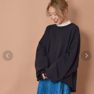 ダブルクローゼット(w closet)のw closet  オーバースウェット(トレーナー/スウェット)