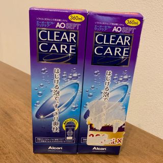 クリアクレア(clear crea)のクリアケア コンタクト洗浄液(日用品/生活雑貨)