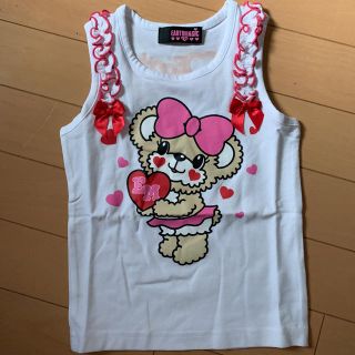 アースマジック(EARTHMAGIC)のアースマジック新品タンクトップ110マフィちゃん(Tシャツ/カットソー)