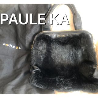 ポールカ(PAULE KA)の【プレゼント♡】ポールカ　バッグ　PAULE KA フェイクファーバッグ　(ショルダーバッグ)