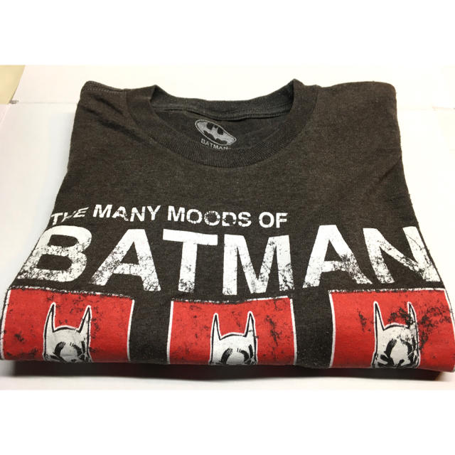 【アメリカ合衆国インポート物 古着】“バットマン”（Mサイズ・ダークブラウンC） メンズのトップス(Tシャツ/カットソー(半袖/袖なし))の商品写真