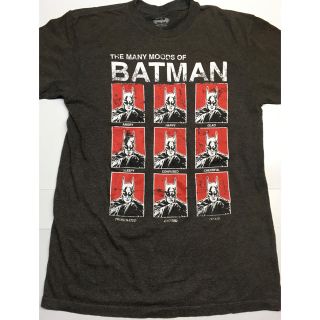 【アメリカ合衆国インポート物 古着】“バットマン”（Mサイズ・ダークブラウンC）(Tシャツ/カットソー(半袖/袖なし))