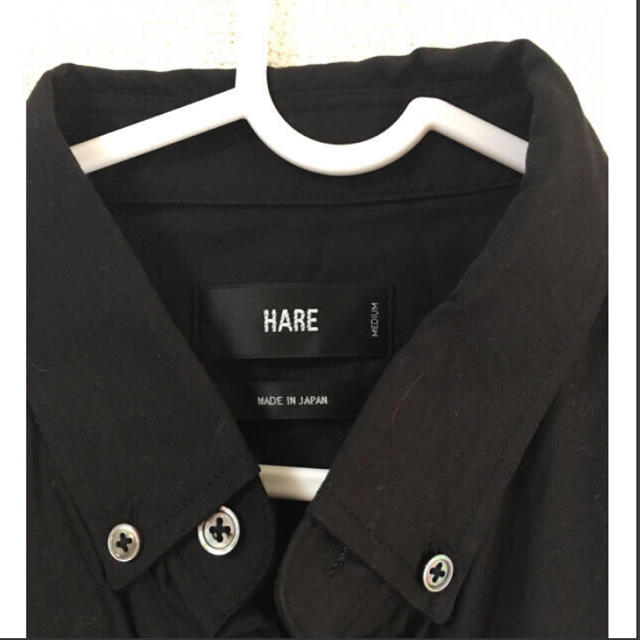 HARE(ハレ)の値下げ中*HARE黒シャツ メンズのトップス(シャツ)の商品写真