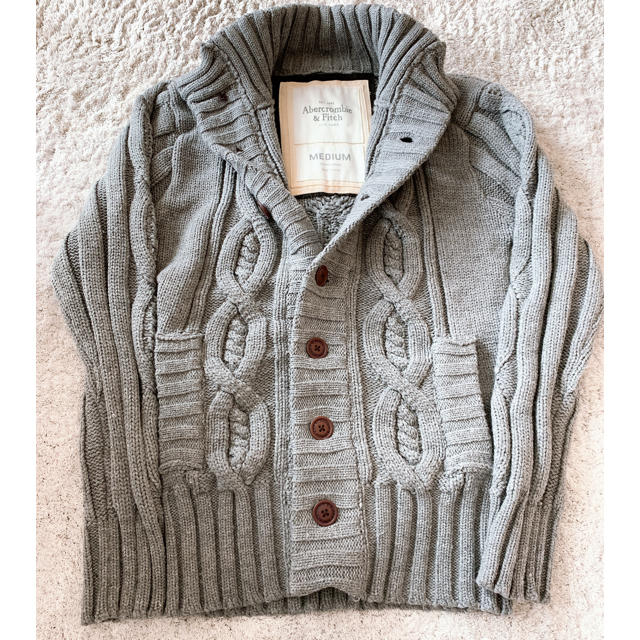 Abercrombie&Fitch(アバクロンビーアンドフィッチ)のアバクロンビー＆フィッチ カーディガン メンズのトップス(カーディガン)の商品写真