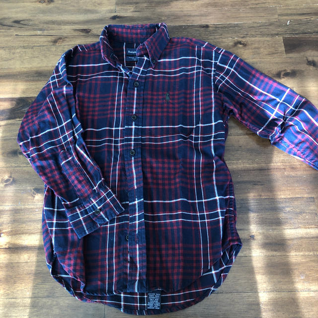 Ralph Lauren(ラルフローレン)のRalph Lauren ボタンダウンシャツ4T キッズ/ベビー/マタニティのキッズ服男の子用(90cm~)(ブラウス)の商品写真