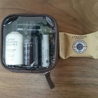 ジョンマスターオーガニック(John Masters Organics)のANAアメニティ  トラベルセット(サンプル/トライアルキット)