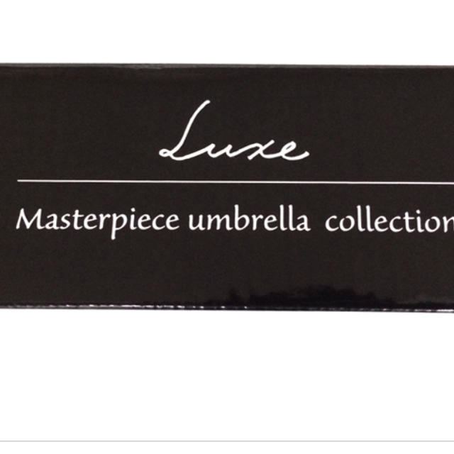 折りたたみ傘 ギフトボックス ラッピング 箱 梱包 黒 プレゼント 折り畳み傘 レディースのファッション小物(傘)の商品写真