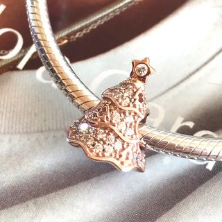 SWAROVSKI - パンドラ PAMDORA Roseクリスマスツリーチャームの通販 by