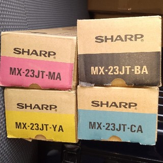 シャープ(SHARP)の多分最安！SHARP　コピー機純正トナー　MX23JT(OA機器)