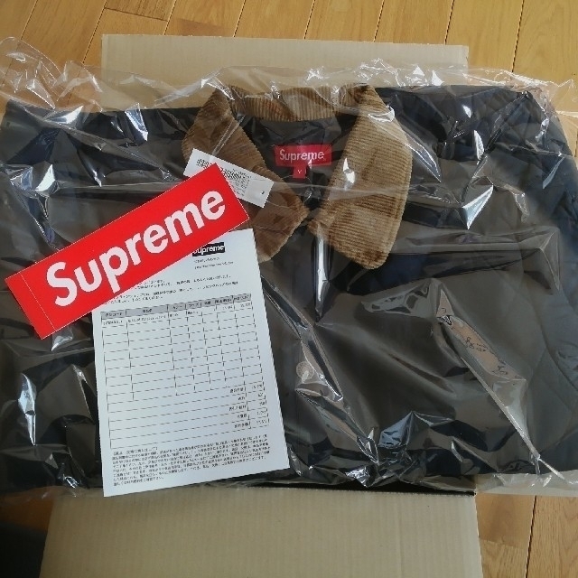 Supreme(シュプリーム)の新品！Supreme Quilted Paisley Jacket 黒M メンズのジャケット/アウター(ブルゾン)の商品写真