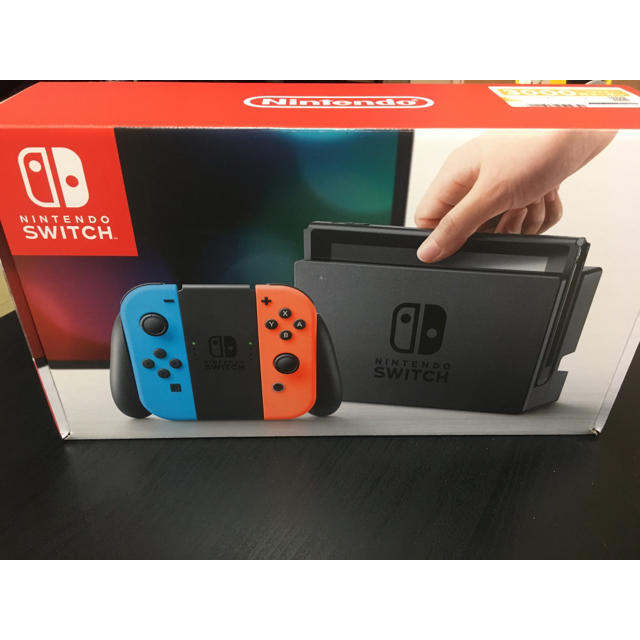 ほぼ新品】新型ニンテンドースイッチ 液晶本体のみ Switch本体 あ