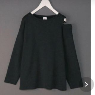 ビューティアンドユースユナイテッドアローズ(BEAUTY&YOUTH UNITED ARROWS)の6 roku COTTONSHOULDERHOLLPULLOVER(カットソー(長袖/七分))