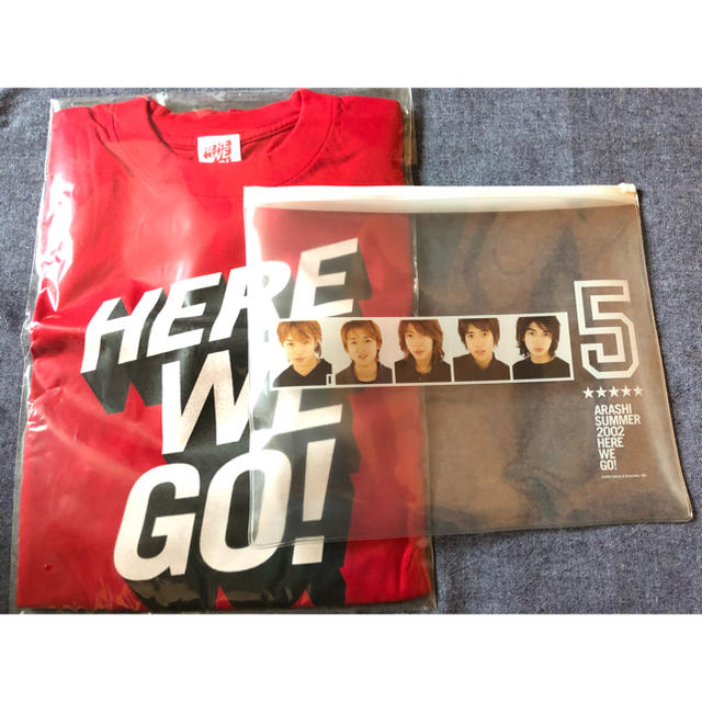 嵐/HERE WE GO! 2002 Tシャツ