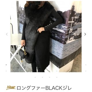 ザラ(ZARA)のbirthday bash ロングファージレ(毛皮/ファーコート)