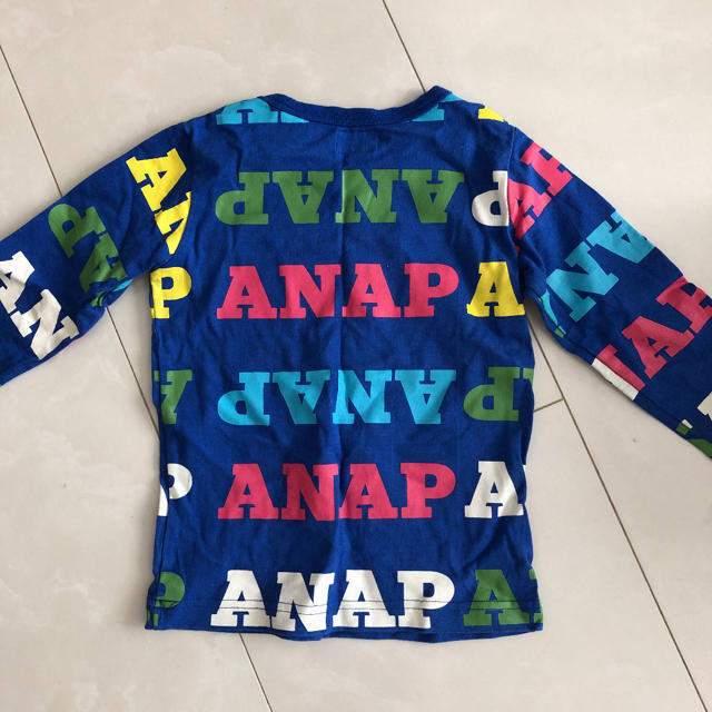 ANAP Kids(アナップキッズ)のANAP KIDSロンT 110 キッズ/ベビー/マタニティのキッズ服男の子用(90cm~)(Tシャツ/カットソー)の商品写真