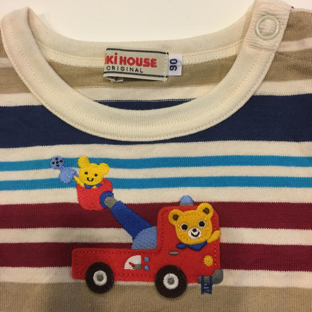 mikihouse(ミキハウス)のミキハウスロンT  90 キッズ/ベビー/マタニティのキッズ服男の子用(90cm~)(Tシャツ/カットソー)の商品写真