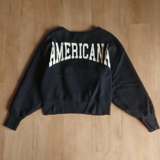 アメリカーナ(AMERICANA)のAmericana  ドルマンスリーブスウェット(トレーナー/スウェット)