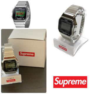 シュプリーム(Supreme)のSupreme timex digital watch シルバー(腕時計(デジタル))