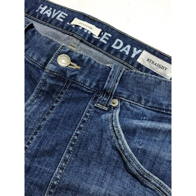 BAYFLOW(ベイフロー)のBAYFLOW ベイフロー USED加工 デニム パンツ M メンズのパンツ(デニム/ジーンズ)の商品写真