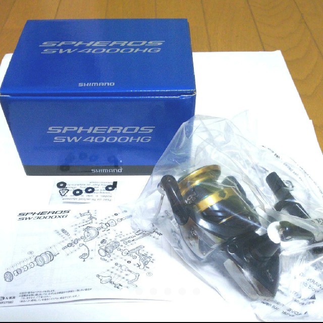 新品 最安 シマノ  スフェロス SW 4000HG ショアジギング タチウオ