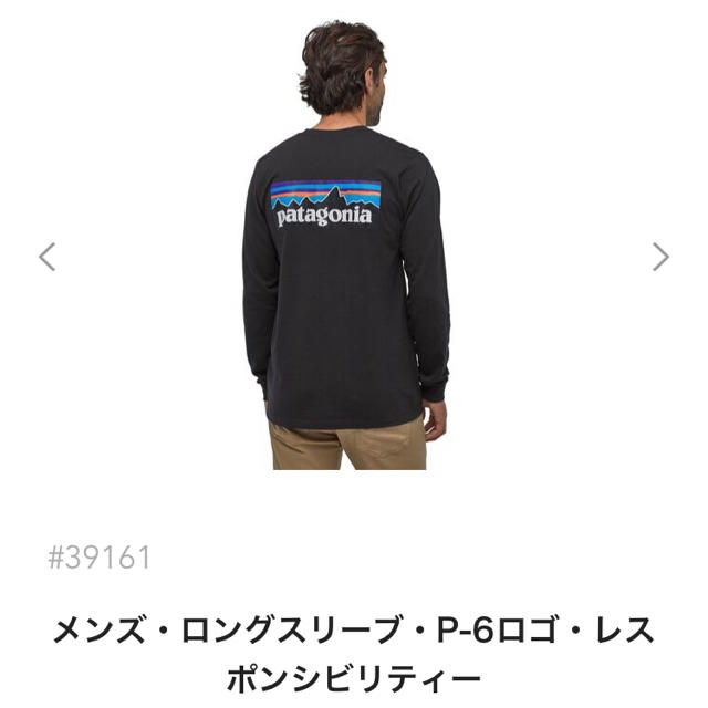 メンズ本日発送！新品　Patagonia ロンT M