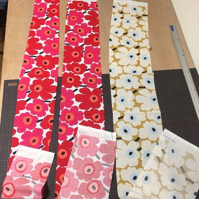 marimekko(マリメッコ)のマリメッコ 生地 ミニウニッコ (はぎれ) ハンドメイドの素材/材料(生地/糸)の商品写真