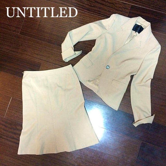 UNTITLED(アンタイトル)の美品⭐️アンタイトルストレッチスーツ レディースのフォーマル/ドレス(スーツ)の商品写真