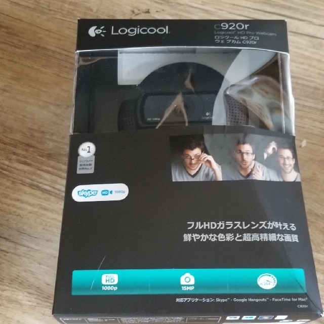 logicool 920r Webカメラ スマホ/家電/カメラのPC/タブレット(PC周辺機器)の商品写真