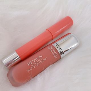 レブロン(REVLON)のレブロン  リップセット　ウルトラマットリップ　バームステイン(口紅)