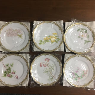ノリタケ(Noritake)の廃盤　ノリタケ ガラコンテッサGALA CONTESSA ケーキ皿6枚(食器)