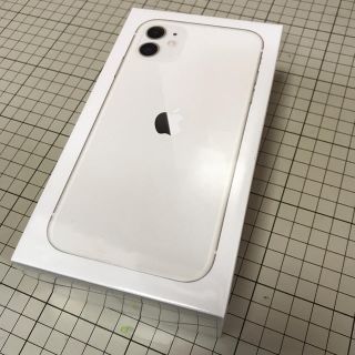 iPhone - iphone11 128gb mwm22j/a ホワイトの通販 by まーぶる's shop