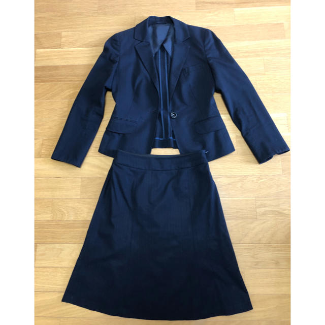 青山(アオヤマ)の洋服の青山 レディース スカートスーツ レディースのフォーマル/ドレス(スーツ)の商品写真