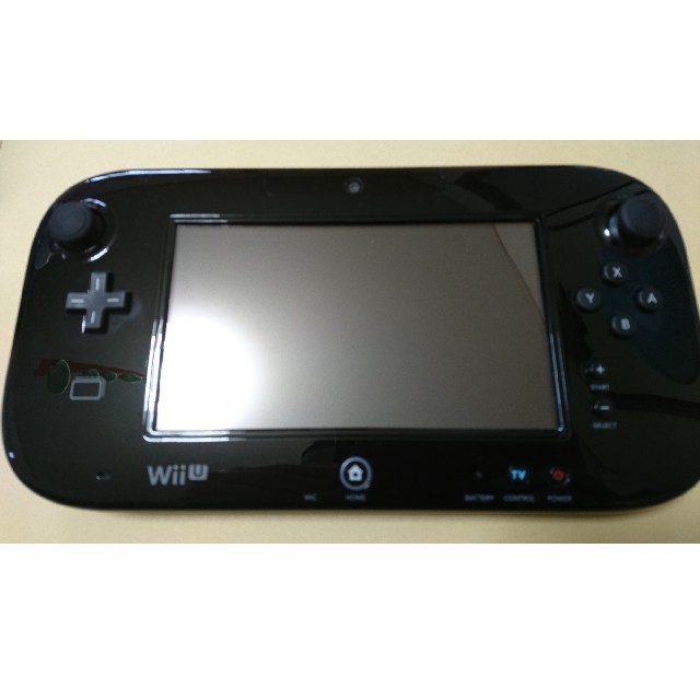 【動作OK】WiiU ゲームパッド クロ