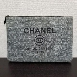 シャネル(CHANEL)のシャネル　ドーヴィル　クラッチバッグ　美品！(クラッチバッグ)