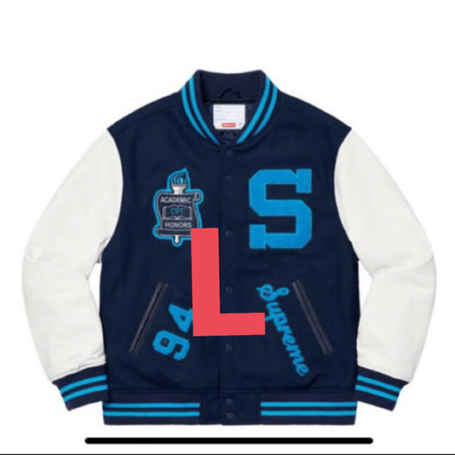 supreme team versity jacket Lスタジャン