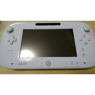 Wii U - 本日のみ最終値下げ【動作OK】WiiU ゲームパッド シロの通販