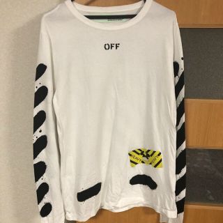 オフホワイト(OFF-WHITE)のoff white ロンTヒロト様専用(Tシャツ/カットソー(七分/長袖))