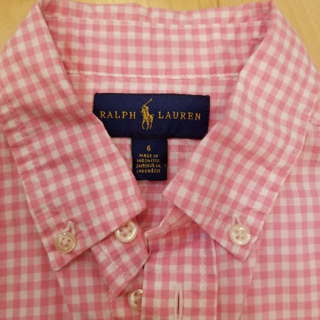 POLO RALPH LAUREN(ポロラルフローレン)のPOLO RALPH LAUREN　チェックシャツ キッズ/ベビー/マタニティのキッズ服男の子用(90cm~)(ブラウス)の商品写真