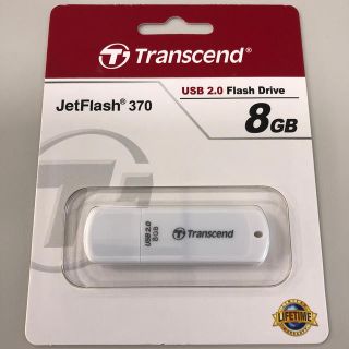 トランセンド(Transcend)のUSBメモリ 8GB トランセンド JetFlash370 USB2.0(その他)