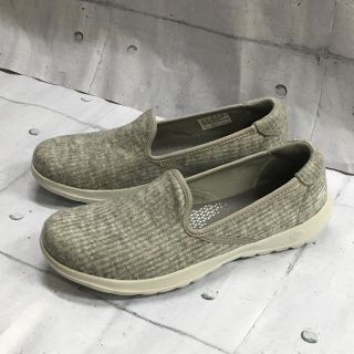 スケッチャーズ(SKECHERS)の新品　スケッチャーズ  レディース　22.5cm スリッポン スニーカー グレー(スリッポン/モカシン)