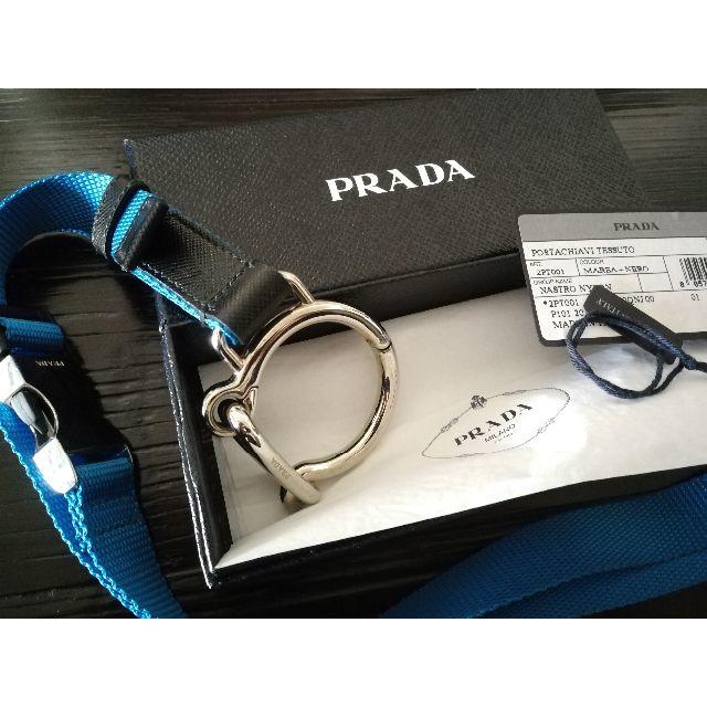 セール！ 未使用PRADA PRADA nylon ネックストラップ メンズ keychain