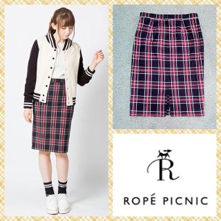 ロペピクニック(Rope' Picnic)のロペピクニック♡チェックタイトスカート(ひざ丈スカート)