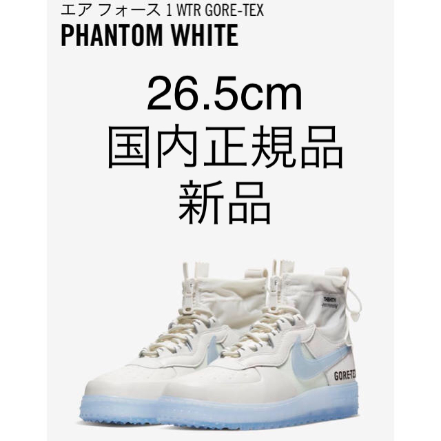 NIKE AIR FORCE 1 WTR GTX WHITE 国内正規品 新品