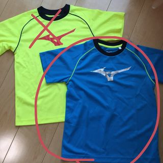 ミズノ(MIZUNO)のミズノ　Tシャツ140 ブルー(ウェア)