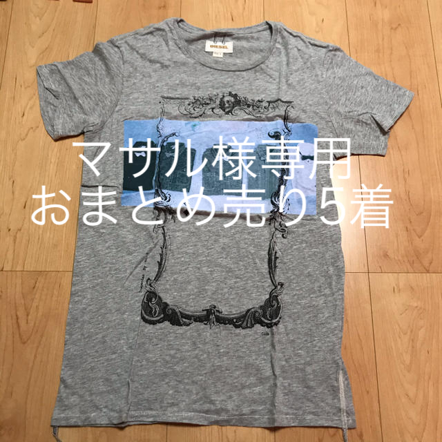 ディーゼルメンズTシャツTシャツ/カットソー(半袖/袖なし)