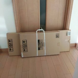 ムジルシリョウヒン(MUJI (無印良品))の新品未開封 無印良品 MDF ラック用連結棚セットS2枚とL1枚セット (棚/ラック/タンス)