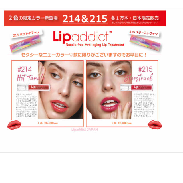 ADDICT(アディクト)のリップアディクト コスメ/美容のベースメイク/化粧品(リップグロス)の商品写真