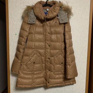 BURBERRY BLUE LABEL - バーバリーブルーレーベル ロング ダウン ...